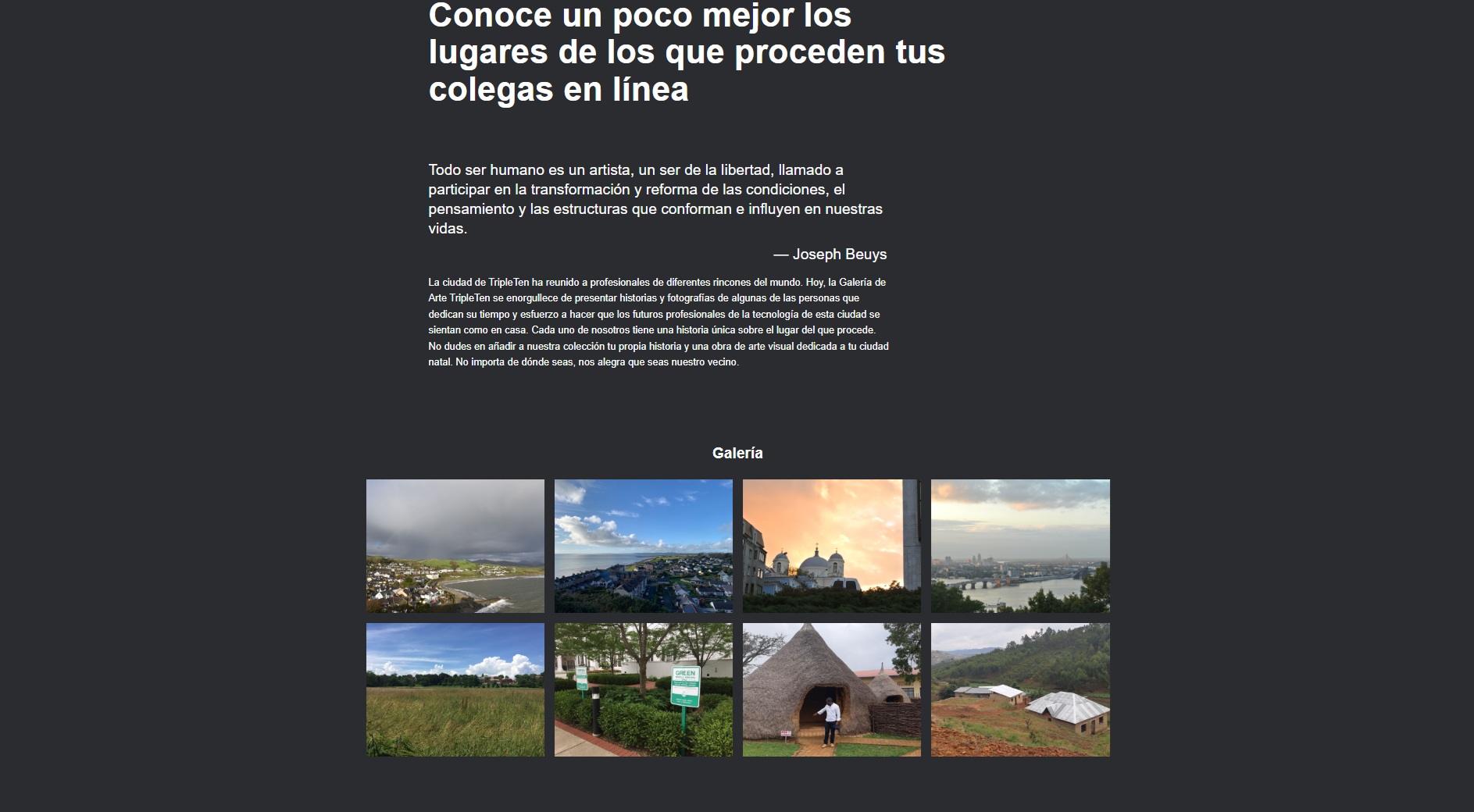 Proyecto Galeria de arte2